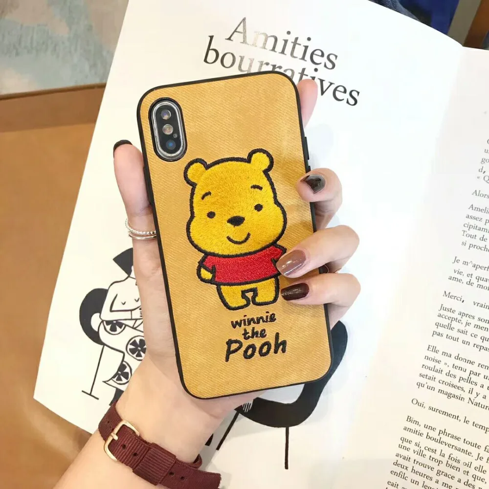 Чехол с рисунком свиньи для iphone X XR XS MAX чехол из ТПУ роскошный модный бренд 6 6s 7 8 Plus
