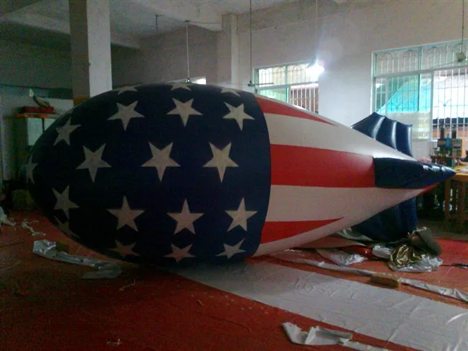 

Giant float PVC airship for advitising