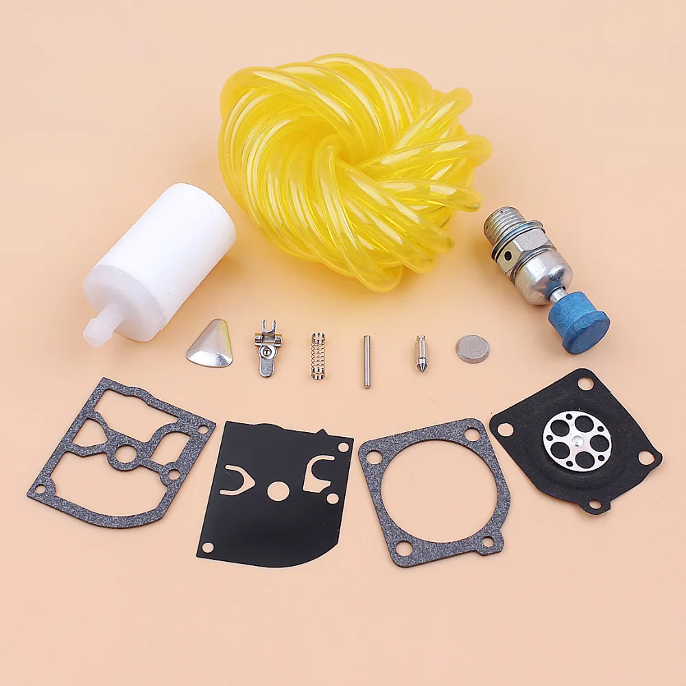 

Carburetor Diaphragm Repair Kit Cylinder Release Valve Kit For Husqvarna 51 55 Zama C1Q-EL7 RB-45 Carb Chainsaw Chain Saw Parts