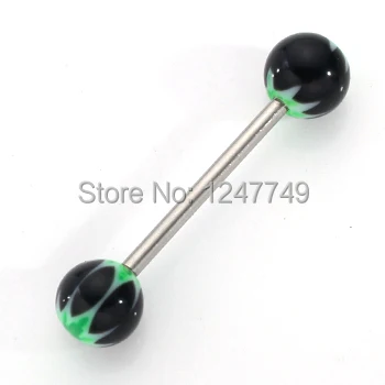 10 шт./лот модные Украшения для тела смесь цветов Мода мягкие прямые стержень УФ