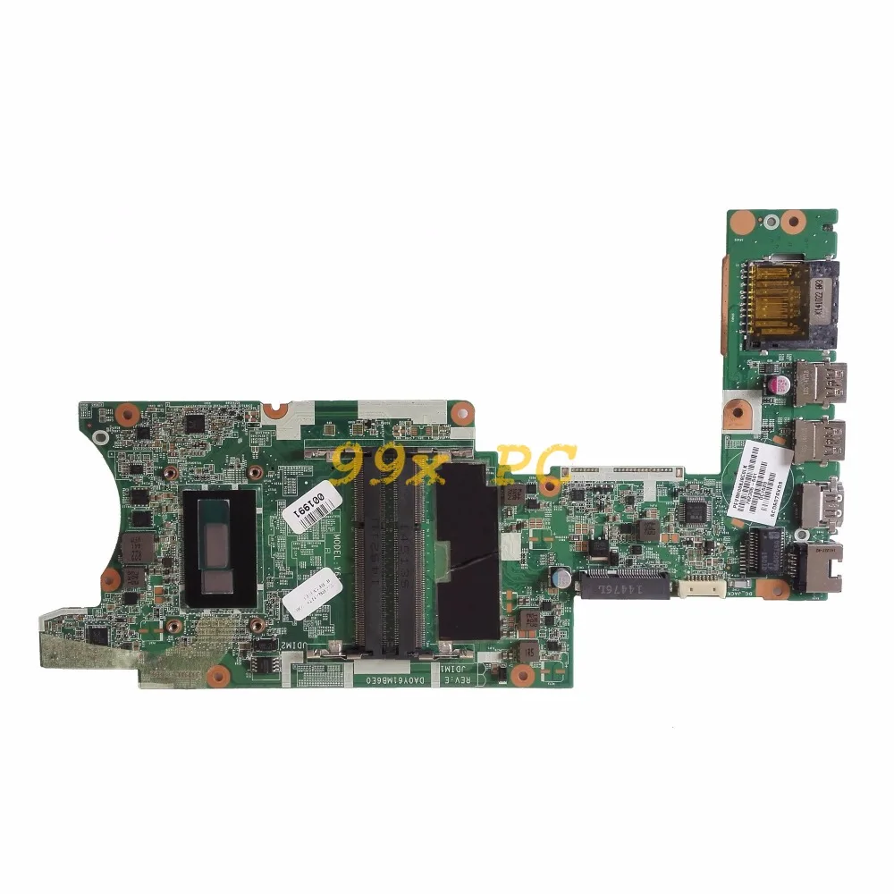 Материнская плата для ноутбука hp ENVY 15 U 15T W/I7 5500U Процессор 782305 501 DA0Y61MB6E0 DDR3L Тесты