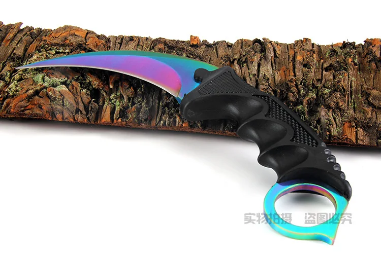CS Go ма 4019 Karambit исчезают нож Counter Strike csgo коллекционные кемпинг охотничий ручной