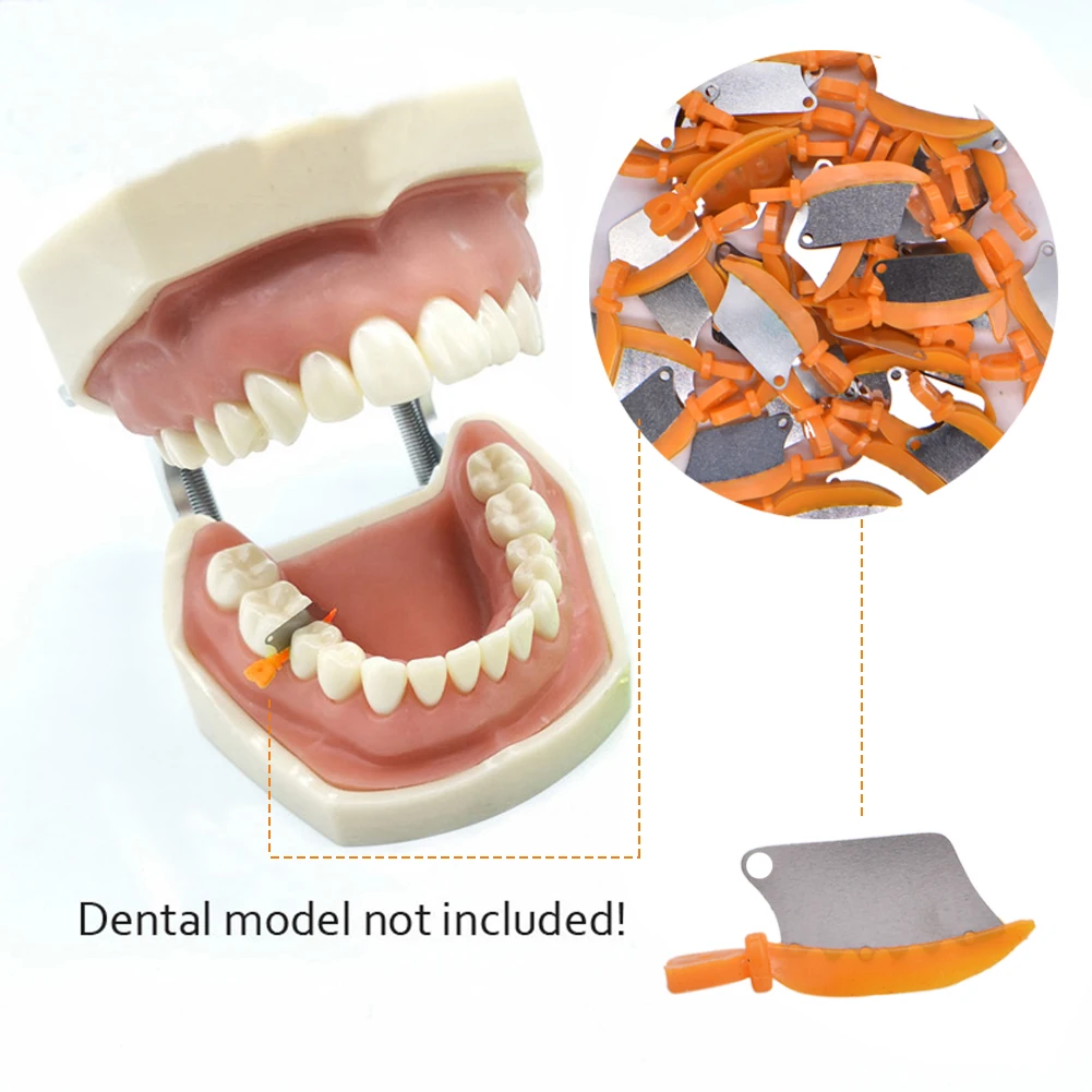 40 шт./кор. стоматологический клиновый нож prime teeth интерпроксимальный пластиковый