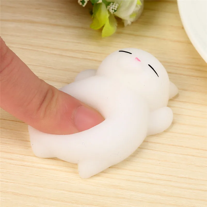 Милые Моти Squishy Cat Squeeze Исцеление дети весело Kawaii Игрушка снятие стресса Декор