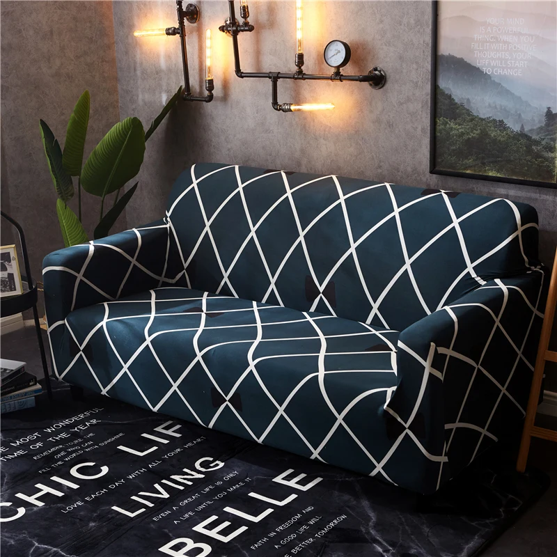 Elastic Sofa Cover Slipcover Stretch Four Seasons Covers Furniture Protector Loveseat Couch Towel 1/2/3/4-seater | Дом и сад