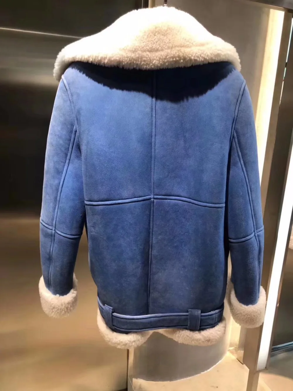 amazing sheepskin with fur women winter jacket high quality chaqueta mujer warm casaco feminino fashion wool jaqueta feminina | Женская