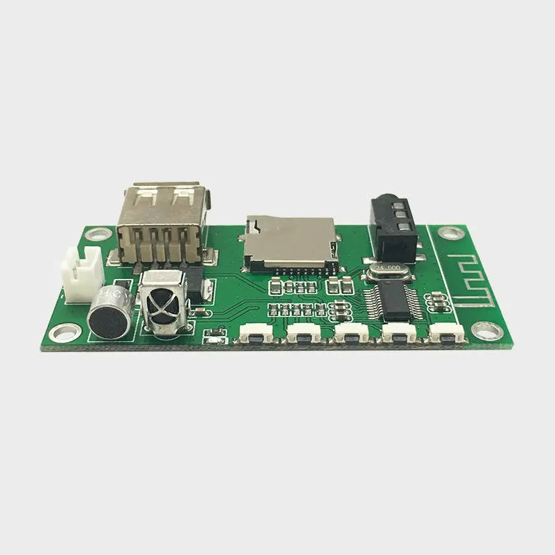 Беспроводной Bluetooth 4 2 аудио стерео приемник модуль MP3 WMA FLAC USB TF плеер + пульт
