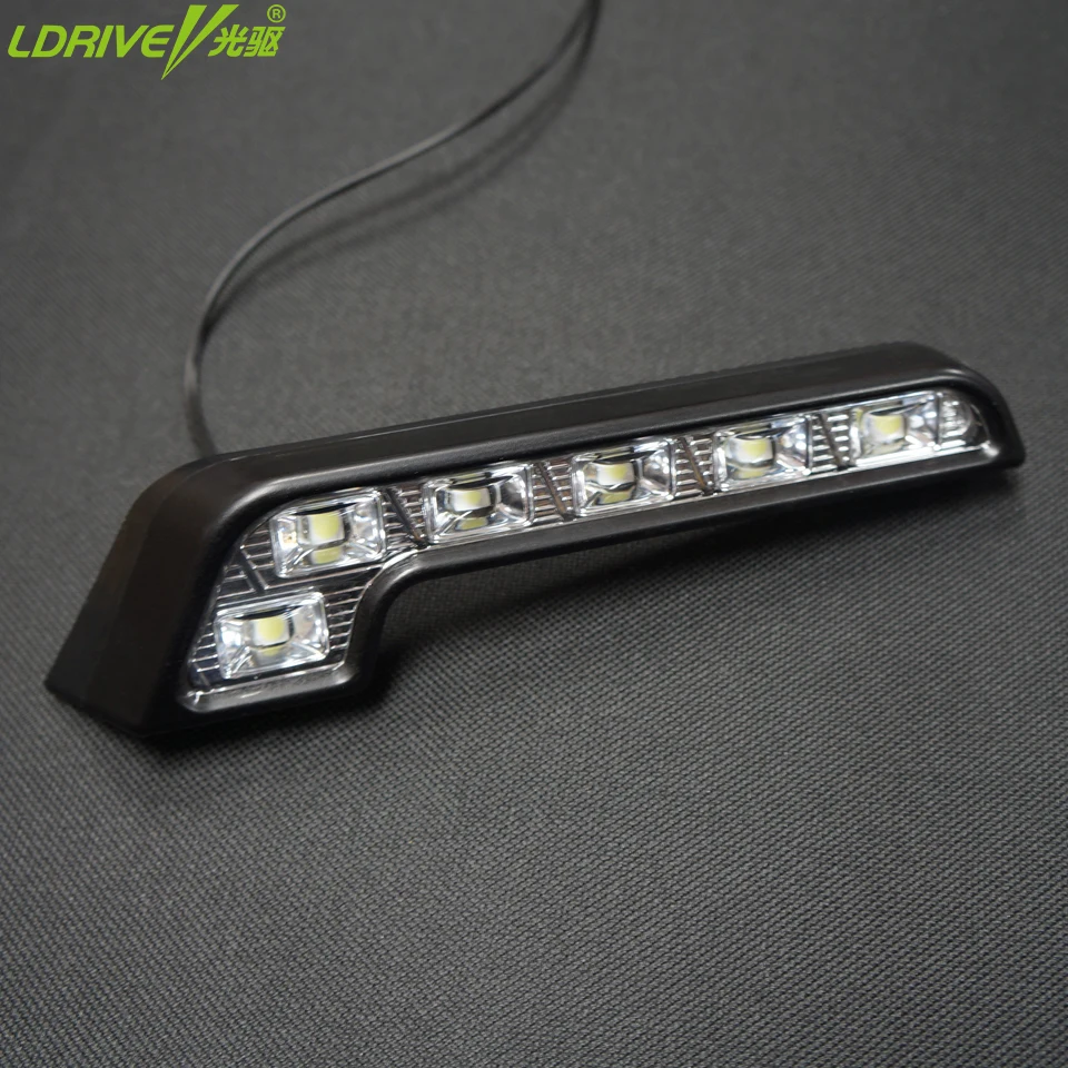 2 шт./лот 12V автомобиль 6LED дневные ходовые огни фары DRL лампы Авто Противотуманные