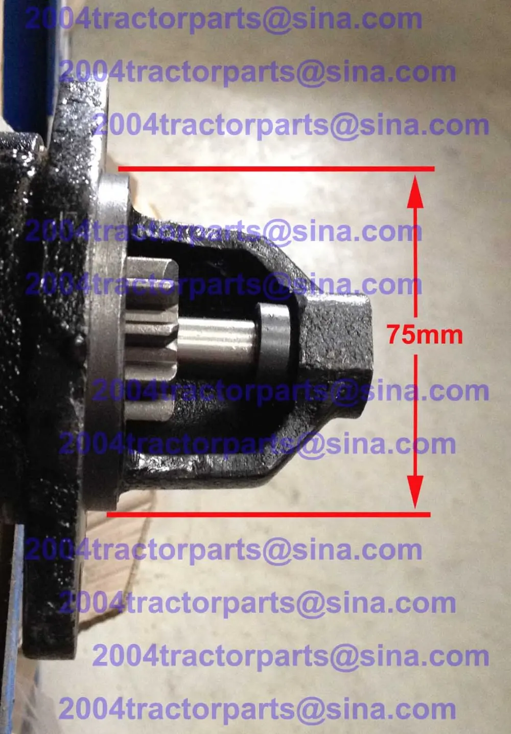 QD100C3 Starter (385T-1-12300) for Yangdong Y380T &amp Y385T diesel engines and Xinxiang TY290X engine | Generator Parts Accessories