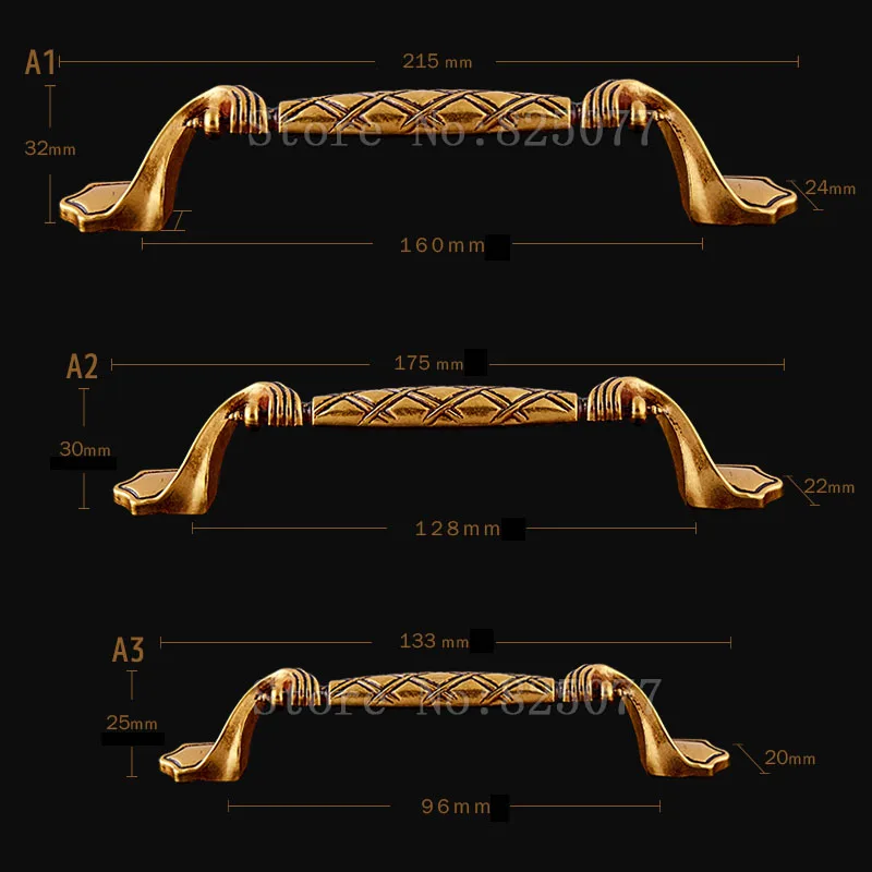 10 шт. Новый Ретро кухонный шкаф дверные ручки и ящик антикварная классическая