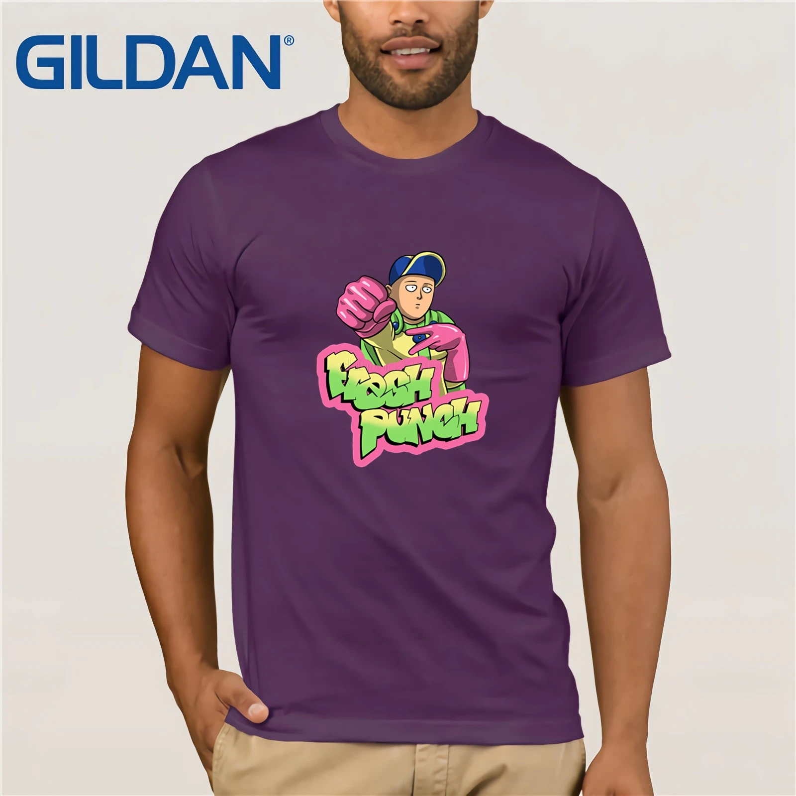 Футболка One Punch Man Мужская топ для манги Сайтама из аниме Fresh Prince Of Bel-футболка Air