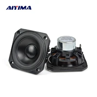 aiyima 2pcs 3inch audio portable full range speakers altavoces 4 ohm 25w hifi speaker altavoz diy for home theater sound system