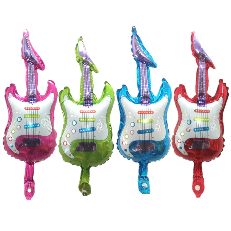 BINGTIAN Маленький Гитарный шар надувной фольги Детские Классические игрушки для