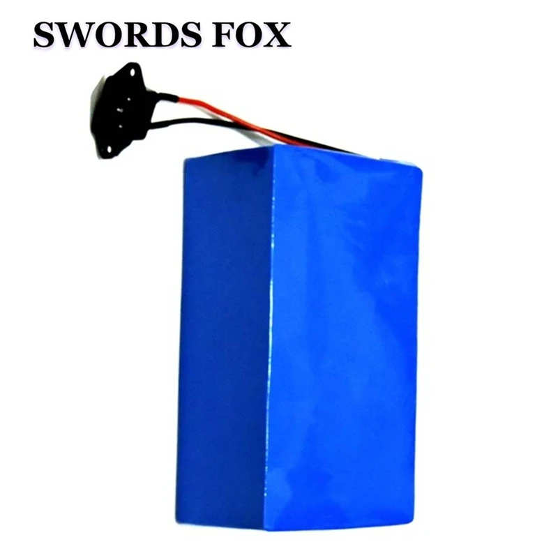 Электрическая велосипедная аккумуляторная батарея SWORDS FOX 36В 60ач 3 7в 5ач 26650 50А BMS с