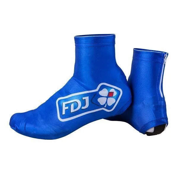 2019 FDJ Команда 2 цвета Летняя велосипедная обувь чехол кроссовки Overshoes из лайкры