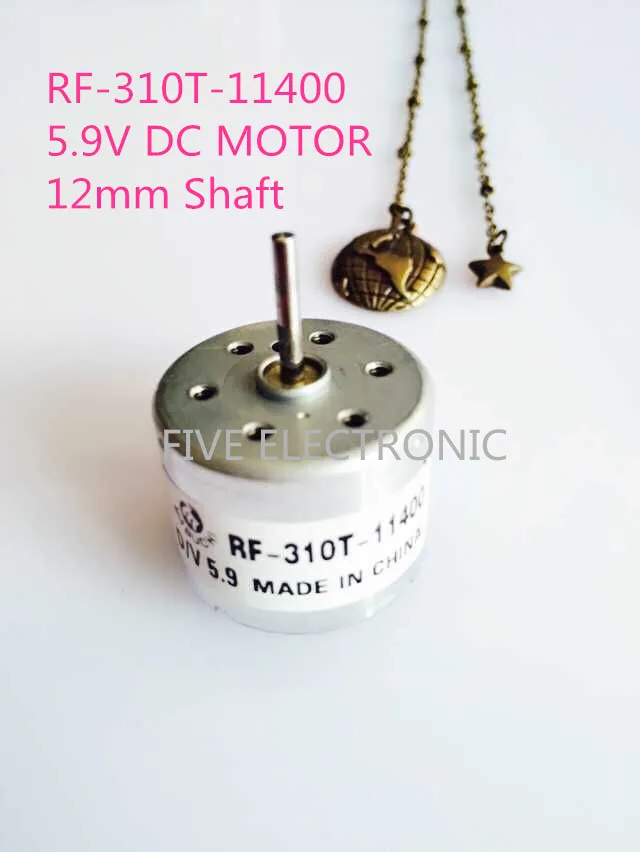 Бесплатная доставка! 5 шт./лот 12 мм с коротким валом RF 310T 11400 двигатель постоянного