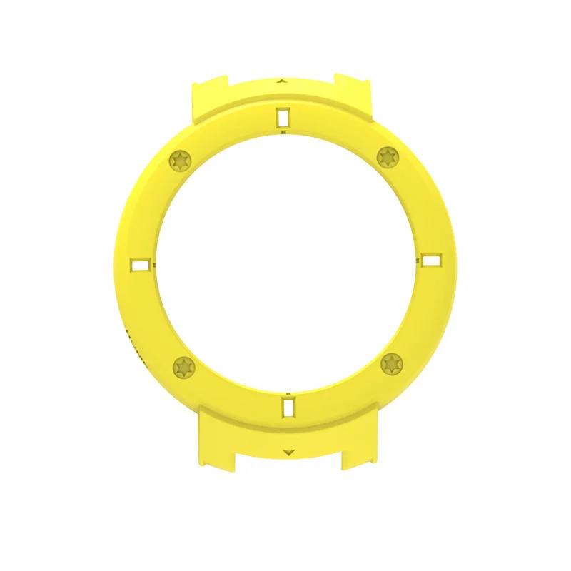 yellow for Verge Чехлы для Amazfit Verge Huami 3 Lite Смарт-часы ПК бампер крышка SIKAI жесткий Броня - Цвет: yellow for Verge