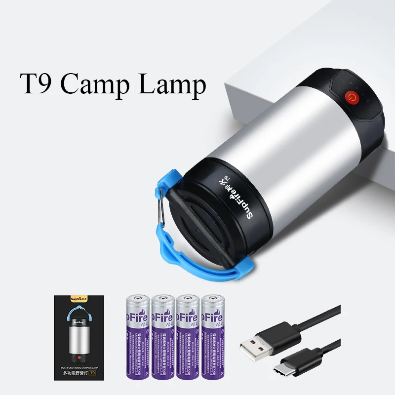 Походный светильник светодиодный вспышка USB фонарь Linterna фонарик T9 палатка 1000lm с
