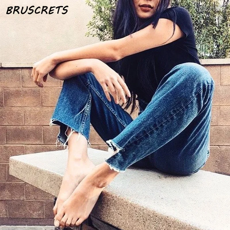 Джинсовые шорты с завышенной талией Джинсы женские Джинсовая ткань джинсы