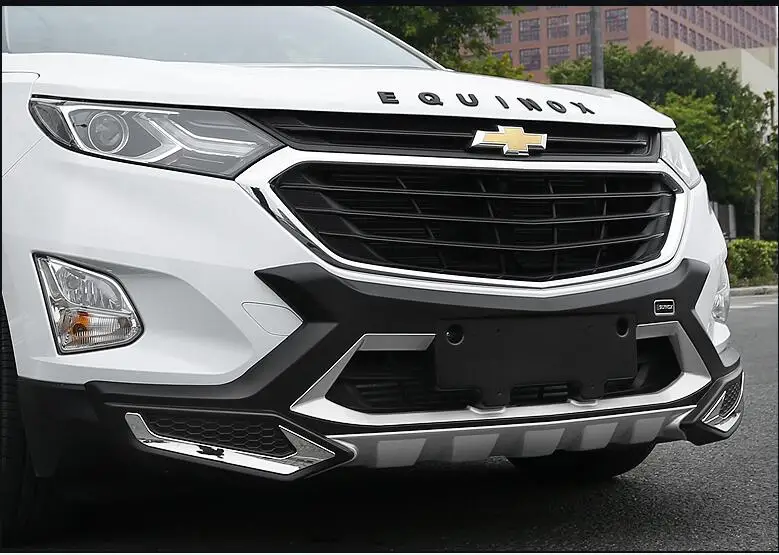 JIOYNG Для Chevrolet EQUINOX 2017 2018 2019 Передний + задний бампер диффузор бамперы защита для