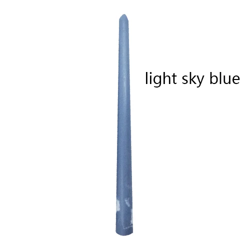 Light Blue 1 шт. уникальный дизайн ручная работа длинные палочки Свечи свадебные декоративные Рождественский ужин украшение дома облако дизайн свечи - Цвет: Light Blue