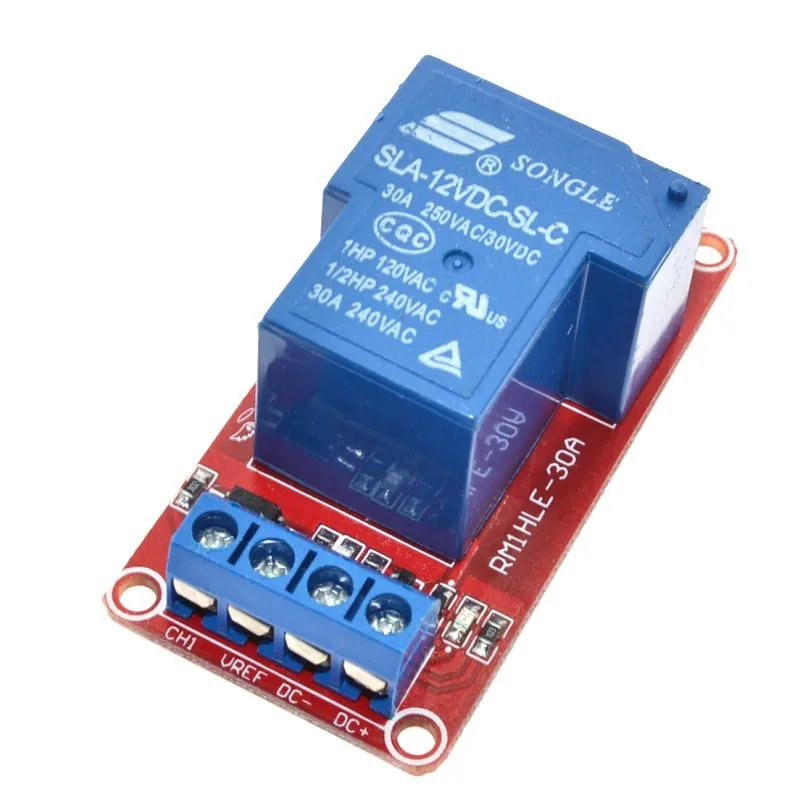 Thinary 12V 30A двухканальный релейный модуль высокого/низкого уровня триггера