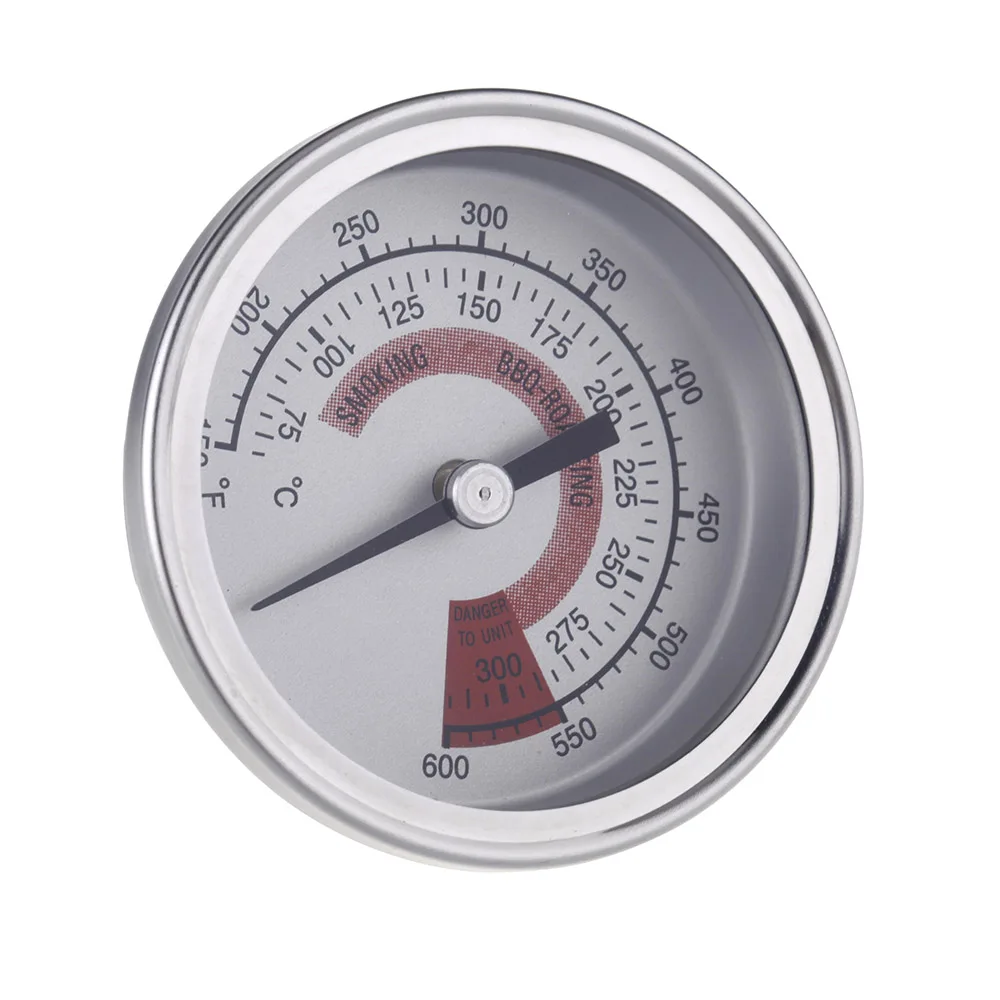 Нержавеющая сталь Барбекю курильщик яма гриль Кухонный Термометр датчик