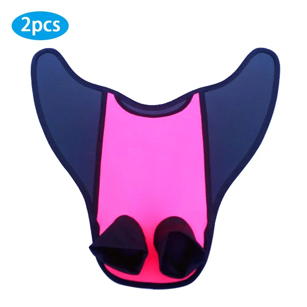 Hot Pink Для взрослых и детей, для плавания, для детей, для обучения, ласты, моноласт, Русалочка, плавник, для плавания, ming Foot, ласты для дайвинга, хвост-моноласт - Цвет: Hot Pink