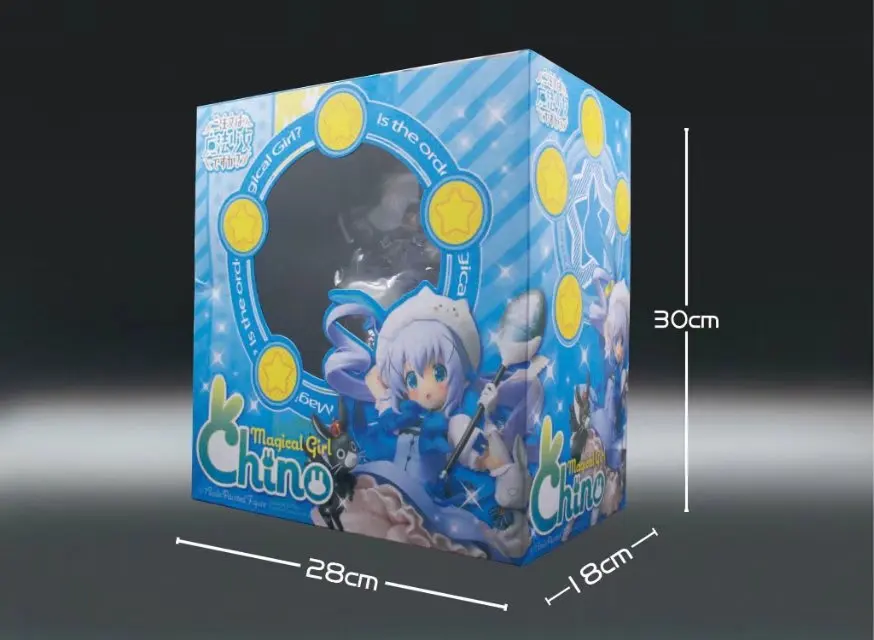 Аниме это заказ кролика кафуу Чино волшебная девушка 1/7 весы ПВХ окрашенная