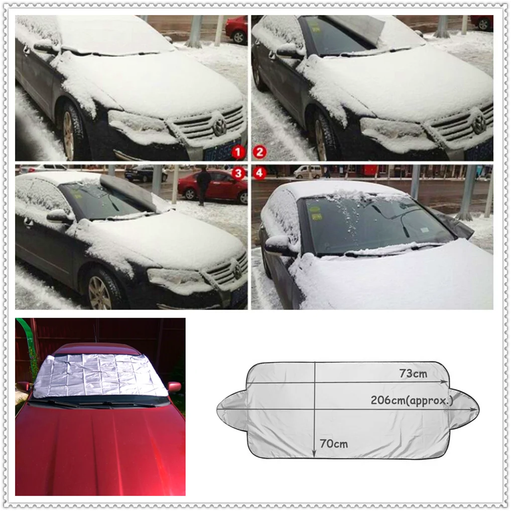 2018 новый автомобильный снег лед солнце Солнце Пыль предотвращает Окно Крышка для