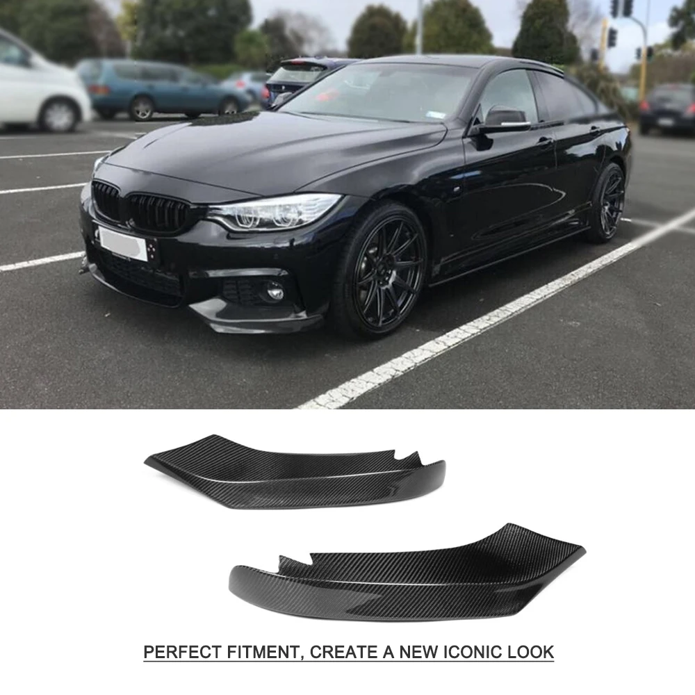 Спойлер для переднего бампера разветвитель BMW 4 Series F32 F33 F36 M Sport Gran купе Convertible 2013 2017