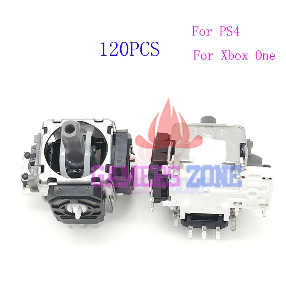 120 шт. для Xbox One аналоговый джойстик 3 Pin сенсор модуль потенциометр Sony Playstation 4 PS4