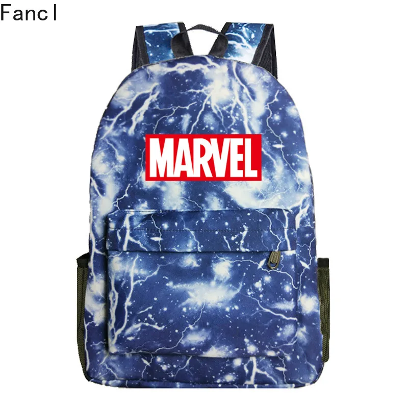 Новинка 2019 цветная школьная сумка Marvel с надписью мстители для мальчиков и