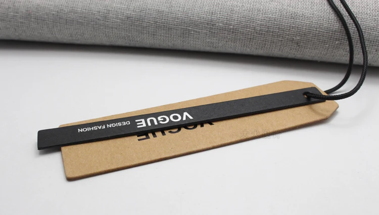 Бирки из крафт-бумаги печать на заказ подвесная бирка для одежды ценников