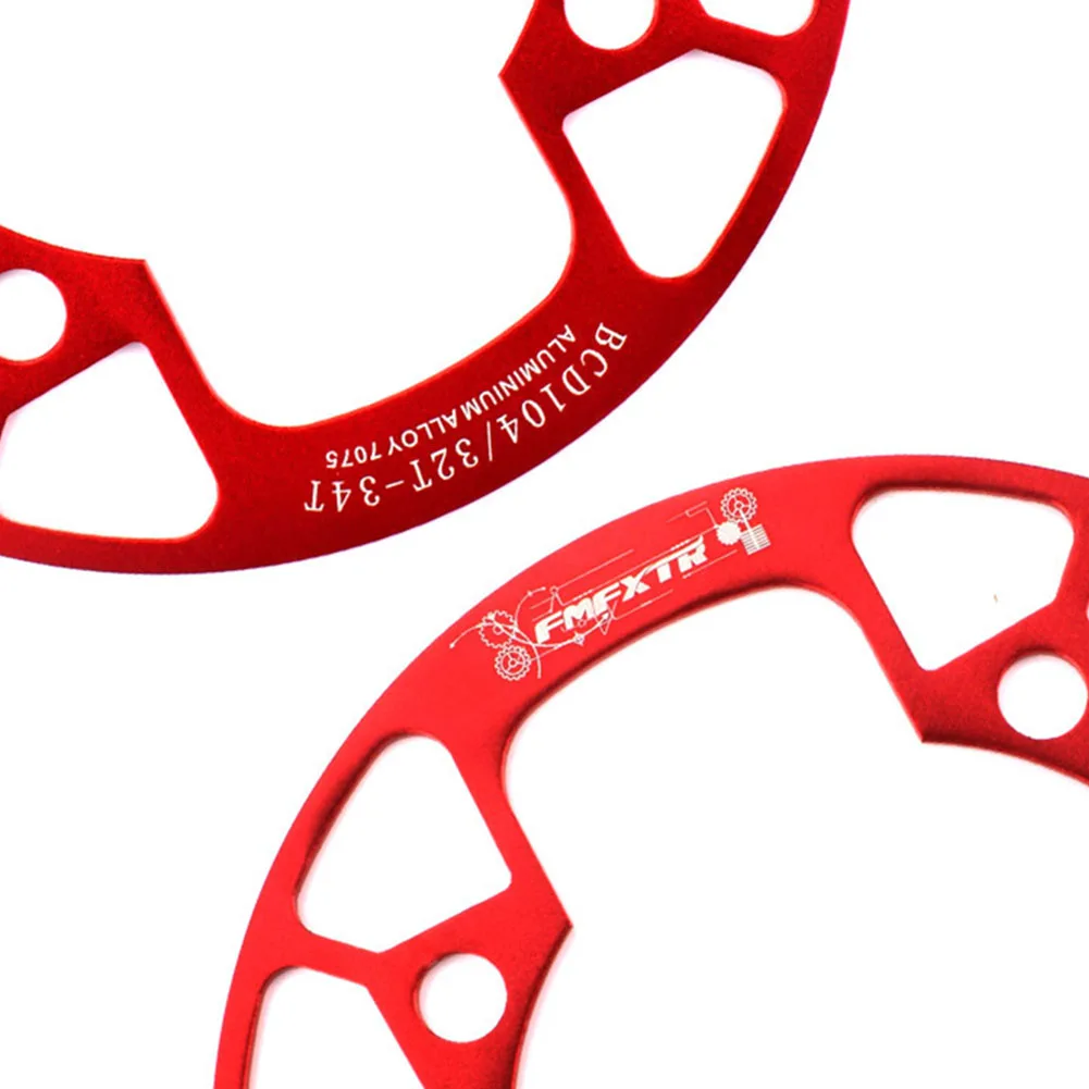 Tooth Guard Easy Install Round Wheel Protective Bike Accessories Plate Cog Crankset Durable Aluminum Alloy Bicycle Sprocket | Спорт и