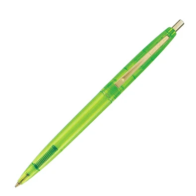 Green Япония BIC Ограниченная серия цветная прозрачная шариковая ручка 0,7 мм шариковая ручка 1 шт - Цвет: Green