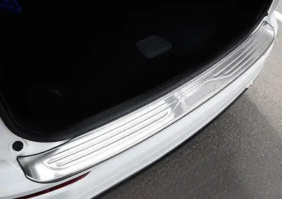 Стальной внешний задний бампер Защитная Накладка на порог 1 шт для Volvo XC60 2018
