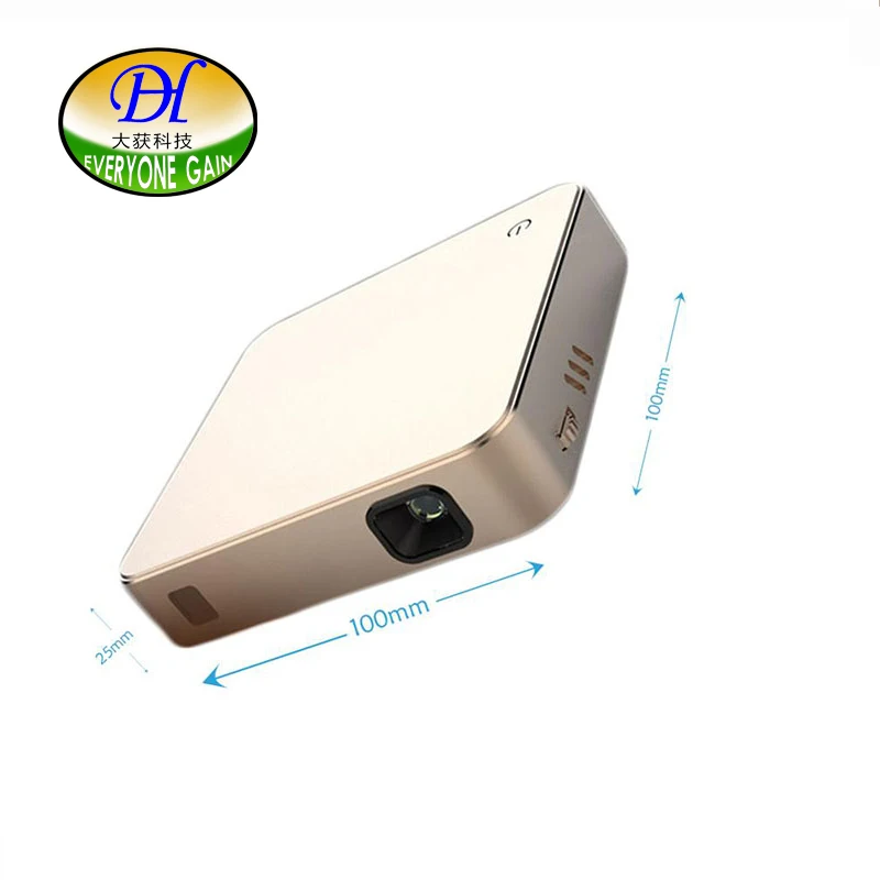 Все получат портативный умный проектор DLP Батарея Android WiFi Pantall Full HD Projetor Сенсорный