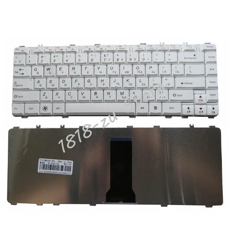 Новинка YALUZU для Lenovo для Ideapad Y560A Y560AT Y560D T560DT Y560P Y460N Y460NE Y460C русская клавиатура черная или белая