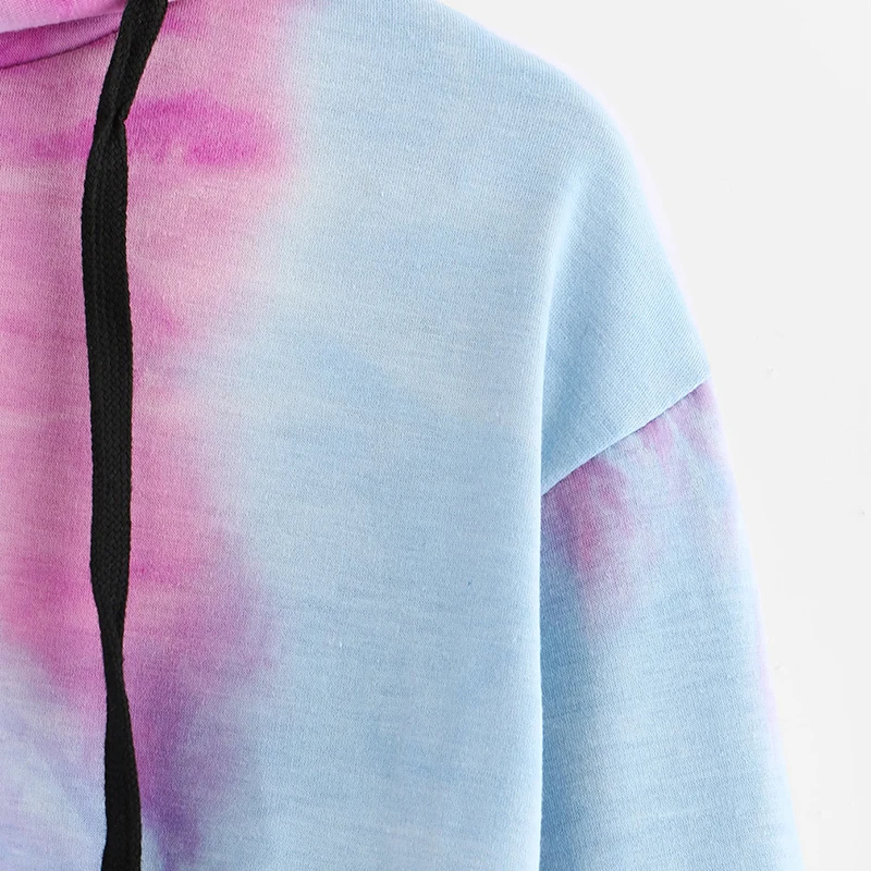 Европейский стиль Осенние Топы толстовка с космическим принтом Женская