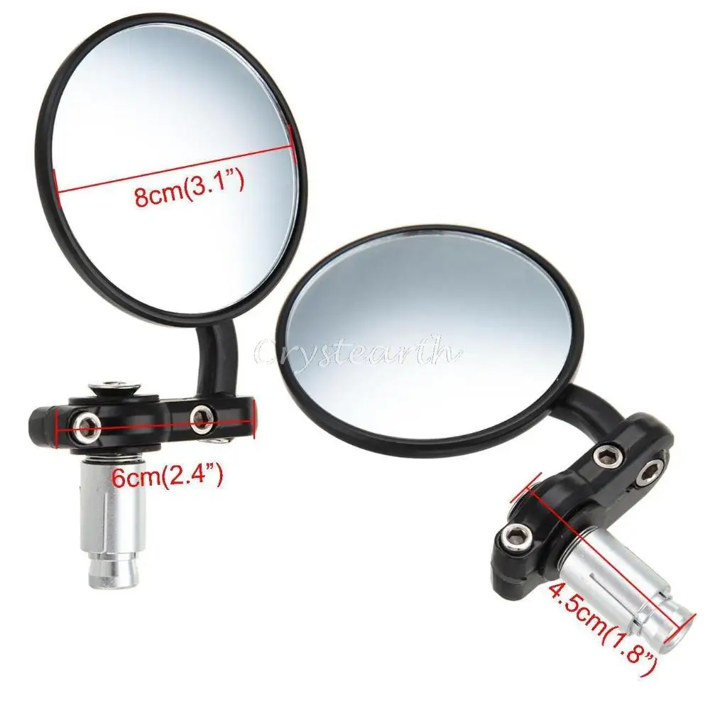 Универсальная рукоятка для мотоцикла 7/8 &quot складные боковые зеркала заднего
