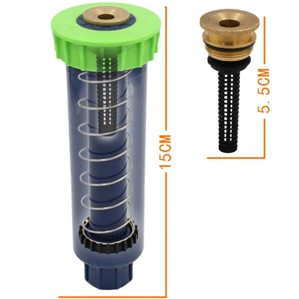 

90 Degree Auto Pop-up Spray Misting Nozzle Sprinkler Head Lawn Irrigation System Micro Sprinkler Garden Irrigation Spray Head
