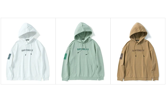 SEMIR мужская вышитая Толстовка с капюшоном, пуловер с капюшоном с аппликацией на рукаве, Стильная Спортивная толстовка с карманом-кенгуру