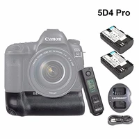 meike mk 5d4 pro battery grip with 2 4g wireless remote for canon 5d mark iv as canon bg e20 with lp e6 battery and charger