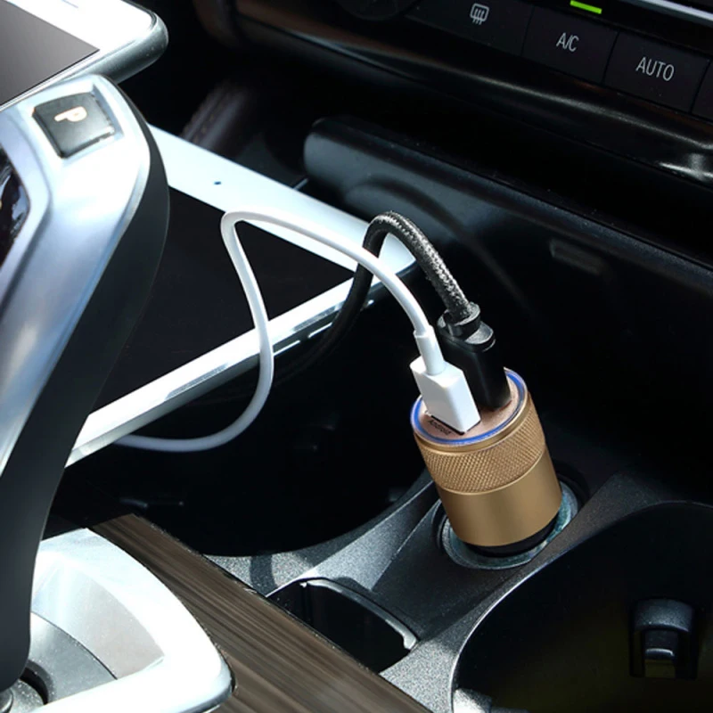 Автомобильное зарядное устройство USB для быстрой зарядки 2 1 А Honda CRV Accord Odeysey Crosstour