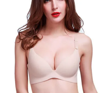 Новинка 2017 года! бюстгальтер без следов небольшой груди супер вместе женское