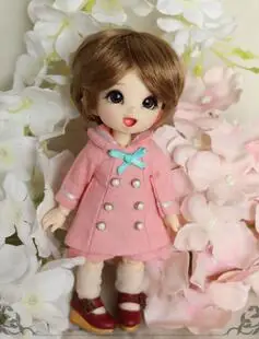 pink Новинка 1/8, Одежда для кукол Blythe BJD, красивый фиолетовый/красный/серый костюм для колледжа(4 шт.), Одежда для кукол BJD - Цвет: pink