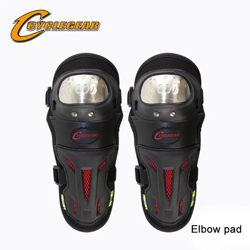 Cyclegear K18H18 наколенники для мотоциклистов Защитное снаряжение мотокросса rodillera