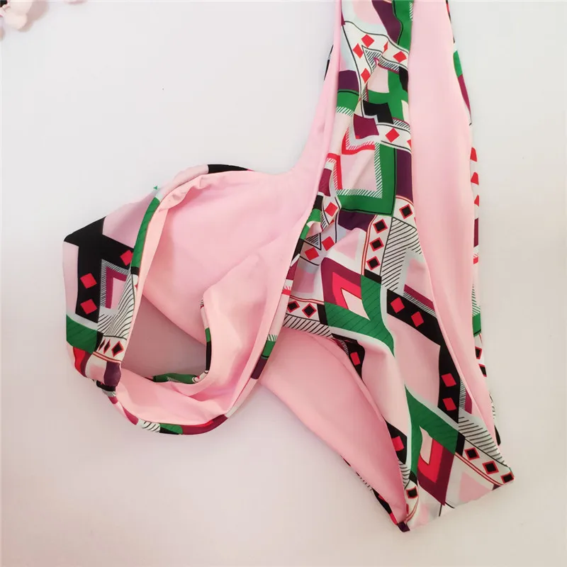 2019 сексуальное двустороннее бикини с принтом купальный костюм женский пуш-ап