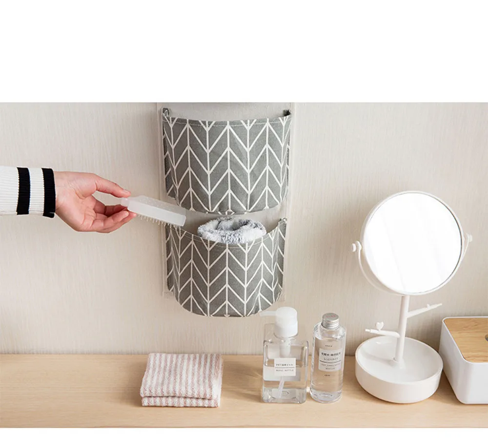 3 сетки ткань + дерево чтобы лазить по гардеробная Сумка носки Нижнее белье